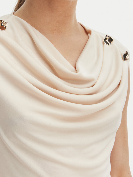 Rinascimento Rinascimento Bluse CFC0128663003 Beige Regular Fit