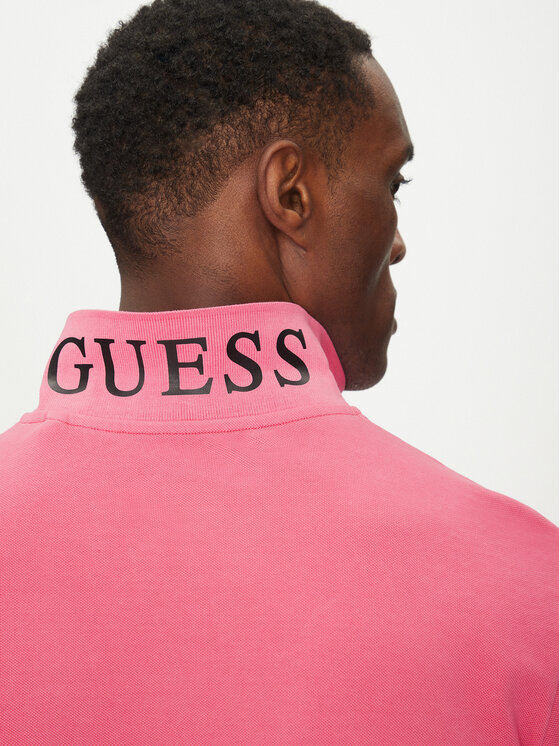 Guess Guess Polo F5GP00 K9WF1 Ružičasta Regular Fit