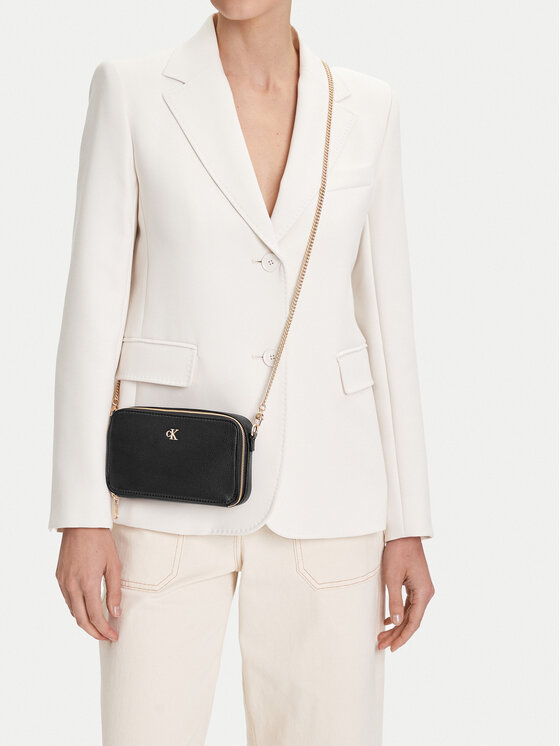 Calvin Klein Jeans Calvin Klein Jeans Ročna torba Minimal Mono Camera Bag LV04K1086G Črna