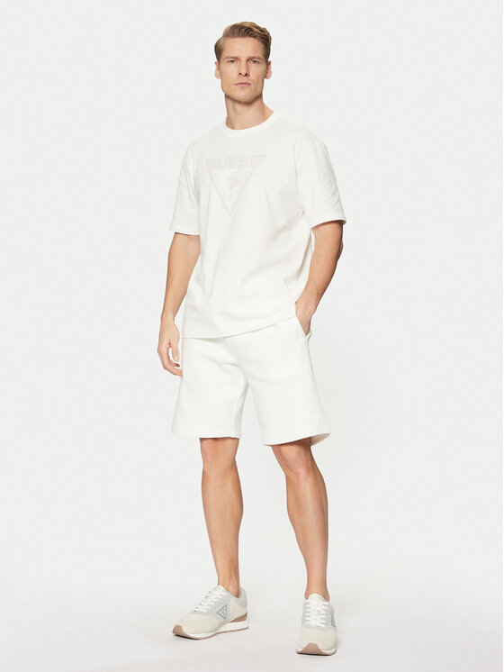 Guess Guess T-Shirt Z4BI02 I3Z14 Bílá Overshirt Fit