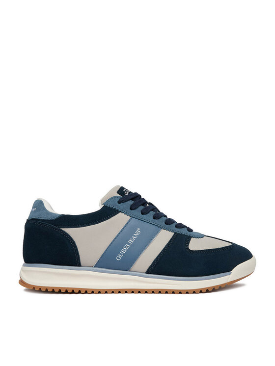 Guess Jeans Sneakersy EO-DELAND-01 WE Niebieski