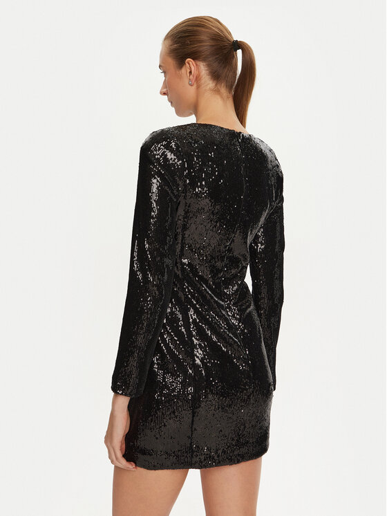 Marella Marella Koktel haljina Orda 2423626122 Crna Slim Fit