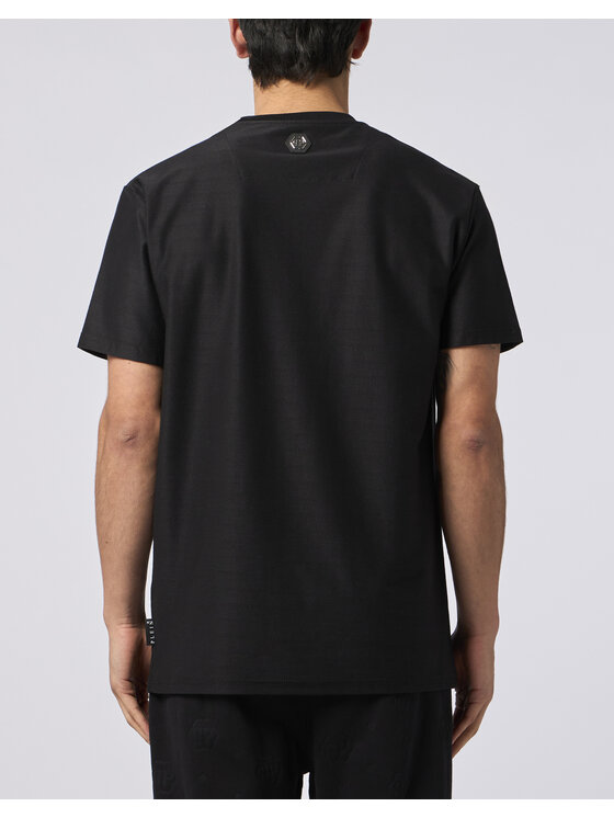 PHILIPP PLEIN PHILIPP PLEIN T-Shirt 30625 Černá Regular Fit