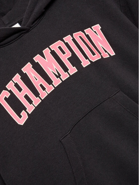 Champion Champion Bluza 404654 Czarny Regular Fit