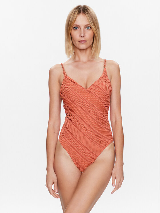 Seafolly Peldkostīms Marrakesh 11071-911 Brūns