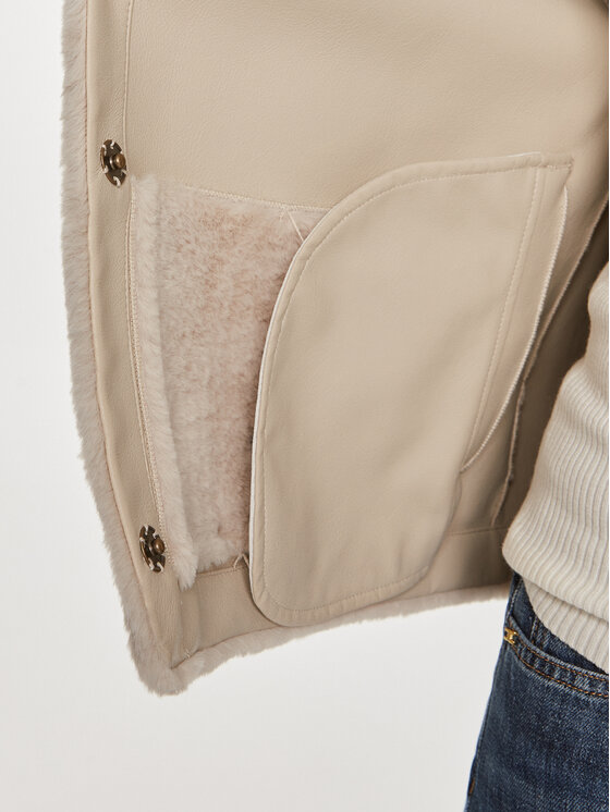 TWINSET TWINSET Kasukas 242TP2380 Beež Regular Fit