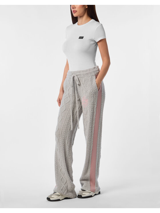 PHILIPP PLEIN PHILIPP PLEIN Joggery 27261 Beżowy Jogger Fit