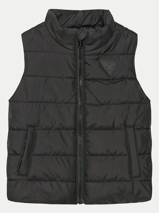 Guess Guess Безрукавка H4YT01 WCFM0 Чорний Regular Fit