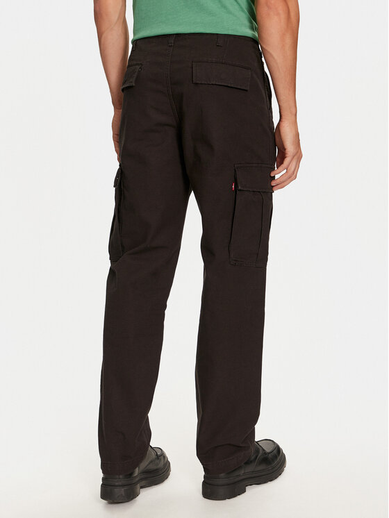 Levi's® Levi's® Pantaloni din material A7364-0000 Negru Straight Fit