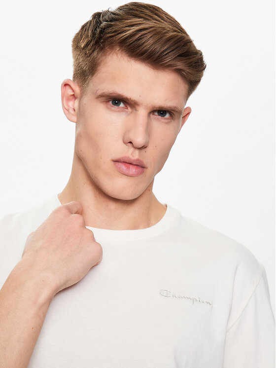 Champion Champion Marškinėliai 218928 Smėlio Regular Fit