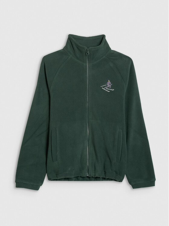 4F 4F Polar APRES SKI Zielony ciemny Regular Fit