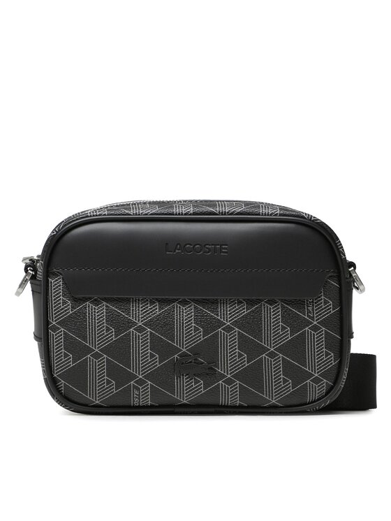 Geantă crossover Lacoste S Reporter Bag NH3650LX Negru