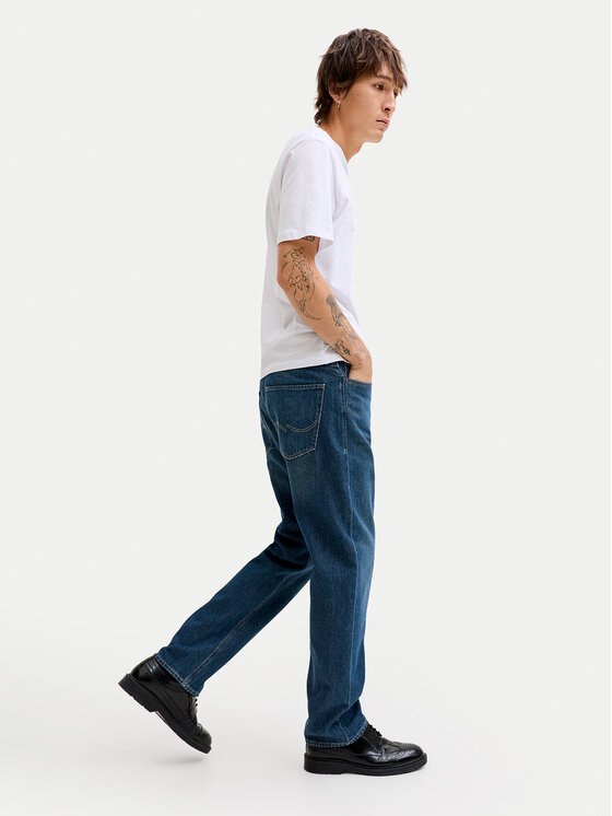 Jack & Jones Jack & Jones Jeansy Chris 12289570 Niebieski Relaxed Fit