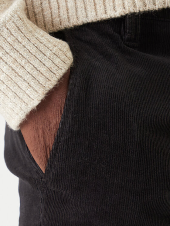 Mustang Mustang Hlače Tramper 1016829 Crna Straight Fit