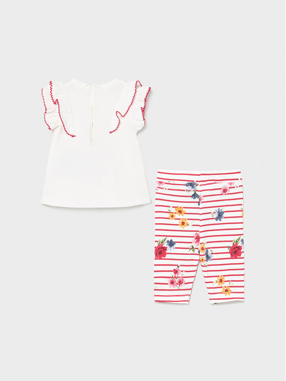 Completo maglietta e leggings 1797 Bianco Regular