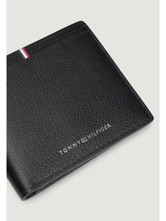 Tommy Hilfiger Tommy Hilfiger Portafoglio TH CORP MINI CC WALLET Nero