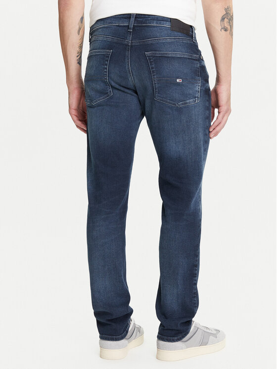 Tommy Jeans Tommy Jeans Jeansy Scanton DM0DM21899 Granatowy Slim Fit