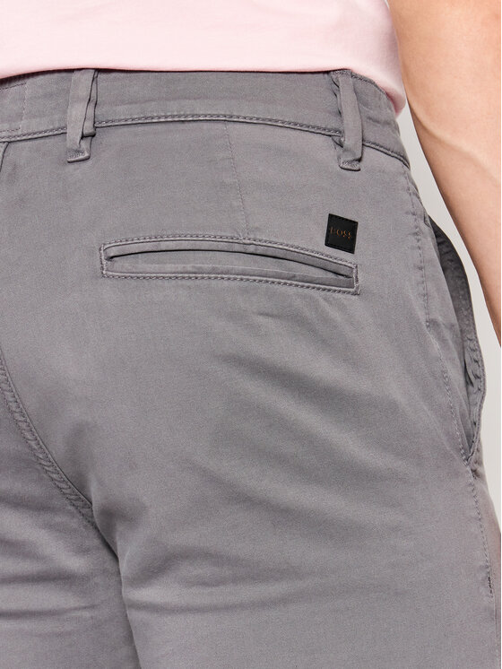 BOSS Boss Chinos Schino D 50470813 Grau Slim Fit