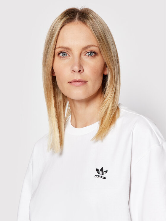 adidas adidas T-särk Always Original Graphic HF2019 Valge Loose Fit