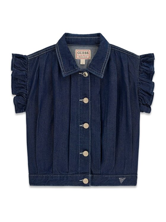 Guess Kids Guess Kids Kurtka przejściowa 181509 Niebieski Classic Fit