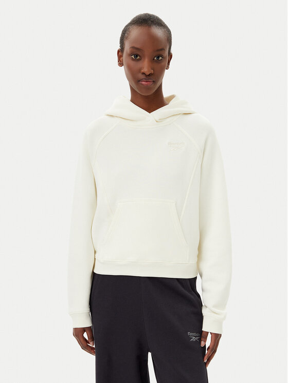 Reebok Reebok Світшот Icon Elements 100214102 Écru Regular Fit