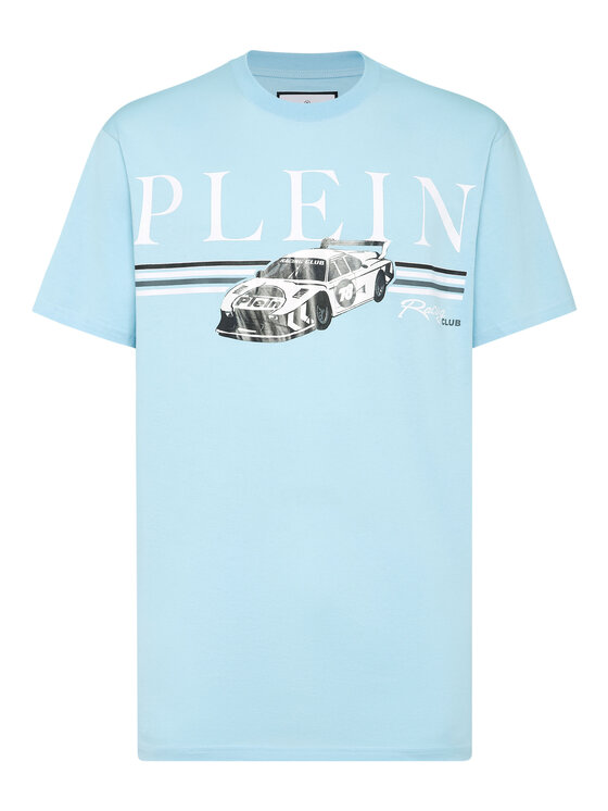 PHILIPP PLEIN PHILIPP PLEIN T-shirt 21189 Celeste Regular Fit