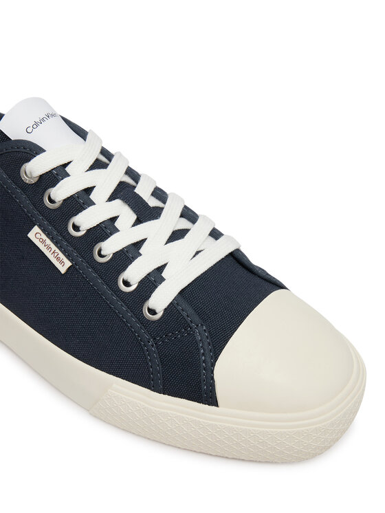 Calvin Klein Calvin Klein Plátenky Vulc Laceup Cv HM0HM02121 Tmavomodrá