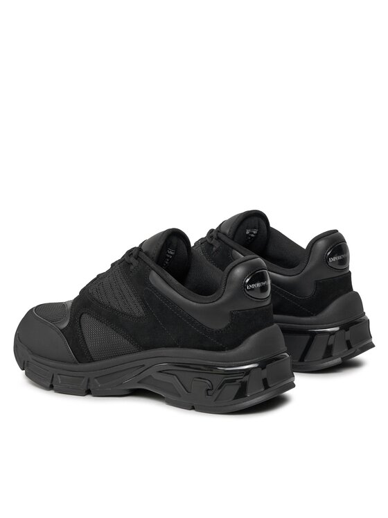 Emporio Armani Emporio Armani Снікерcи X4X652 XR078 R926 Чорний