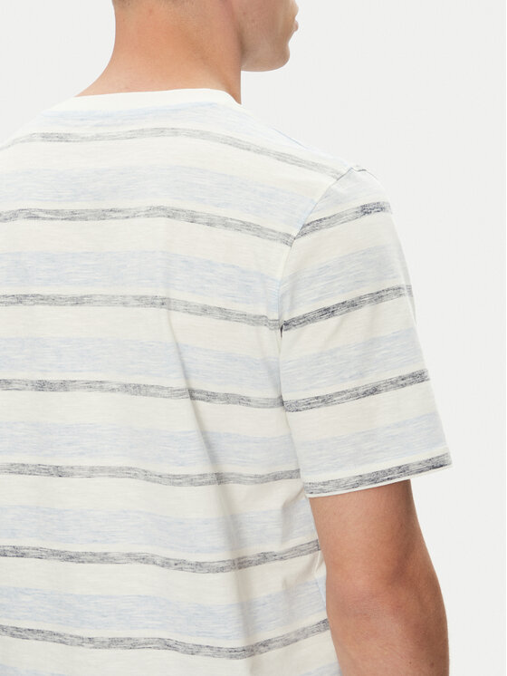 Jack & Jones Jack & Jones Póló Birk 12268437 Krém Standard Fit
