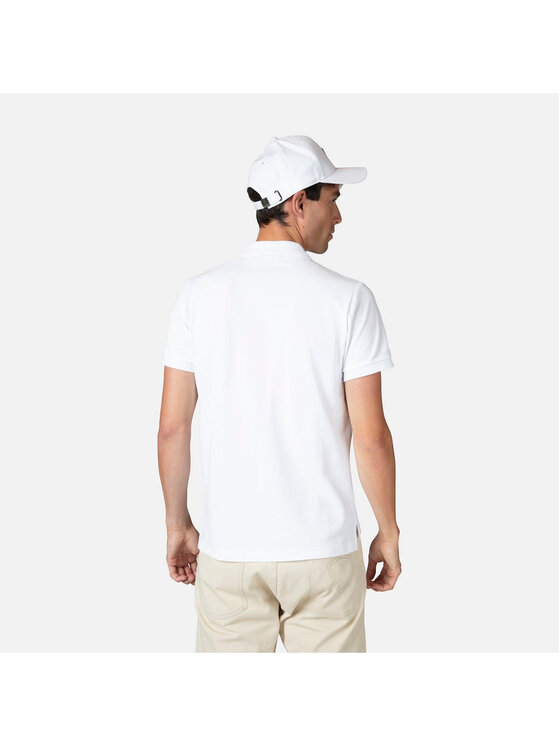 Rossignol Rossignol Polo Rossi Polo Ss Biały Regular Fit