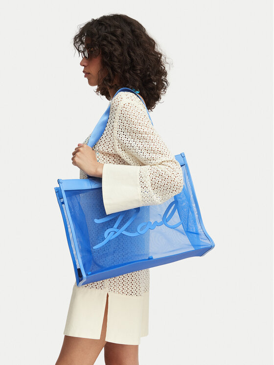 KARL LAGERFELD Torebka B2W46070 Srebrny