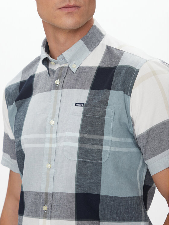 Barbour Barbour Koszula Gordon MSH5300TN45 Granatowy Regular Fit