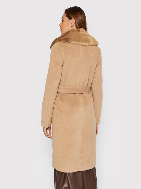 Guess Guess Вълнено палто Brenda W1BL11 WE4B0 Кафяв Regular Fit