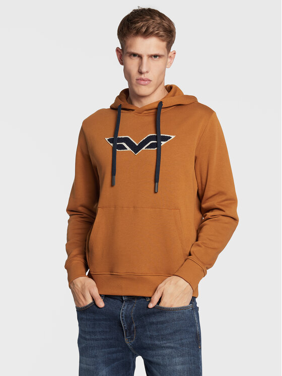 Felpa 5354263 Marrone Regular Fit