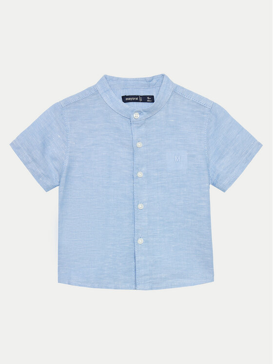 Mayoral Mayoral Сорочка 1113 Голубий Regular Fit
