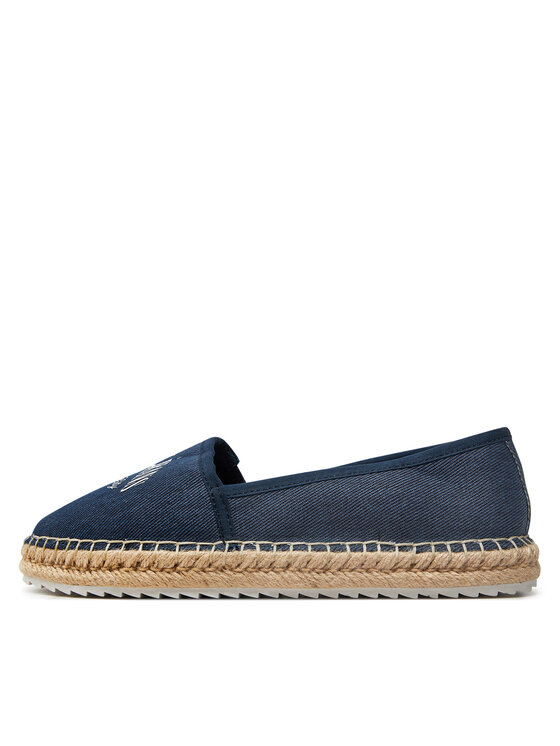 Tommy Jeans Tommy Jeans Espadrile Tjw Varsity Espadrille EN0EN02470 Tamnoplava