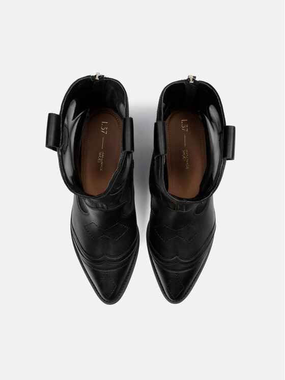 L37 L37 Stivaletti OUT OF TIME Nero