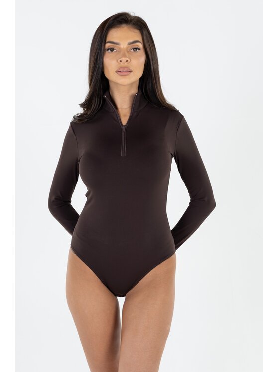 Agatha Studio Agatha Studio Body A26ZS-BO-K01 Brązowy Slim Fit