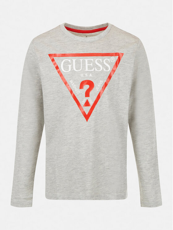 Guess Guess Bluse L84I29 K8HM0 Grau Regular Fit