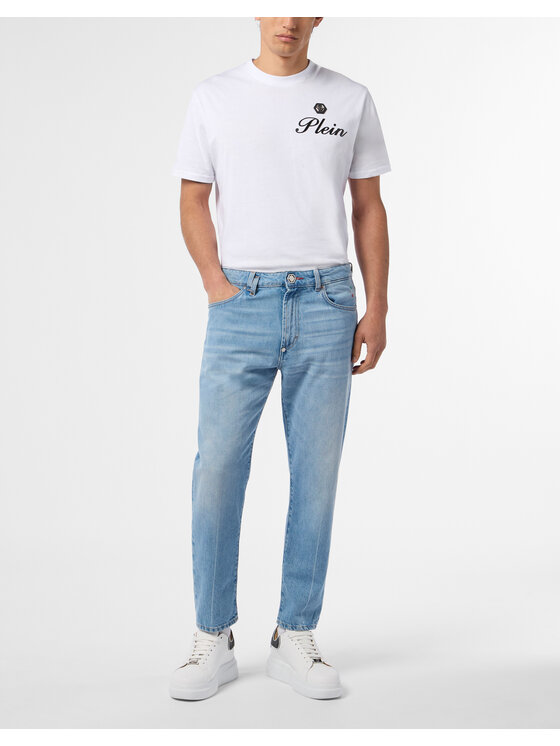 PHILIPP PLEIN PHILIPP PLEIN Jeansy 30027 Niebieski Slim Fit