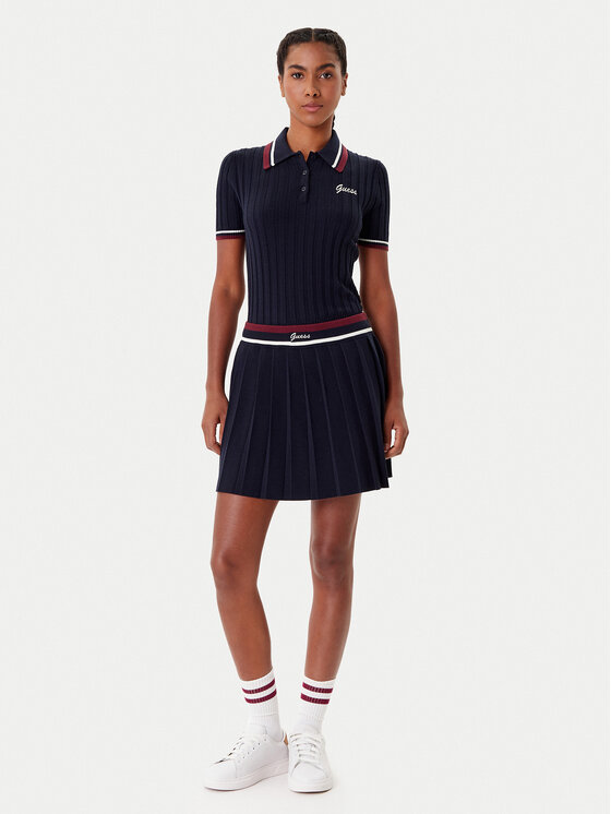 Guess Guess Пуловер V5BP04 Z1152 Тъмносин Regular Fit