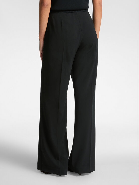 Elena Mirò Elena Mirò Pantaloni di tessuto P163P000359N050 Nero Regular Fit