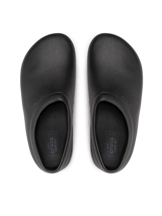 Crocs Crocs Обувки On The Clock Work Slipon 205073 Черен