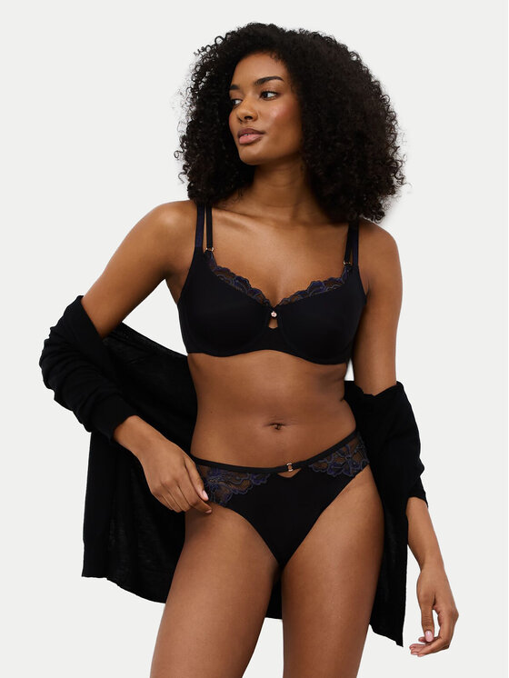 Triumph Triumph Liemenėlė su lankeliais Wild Gardenia Florale 10224872 Juoda
