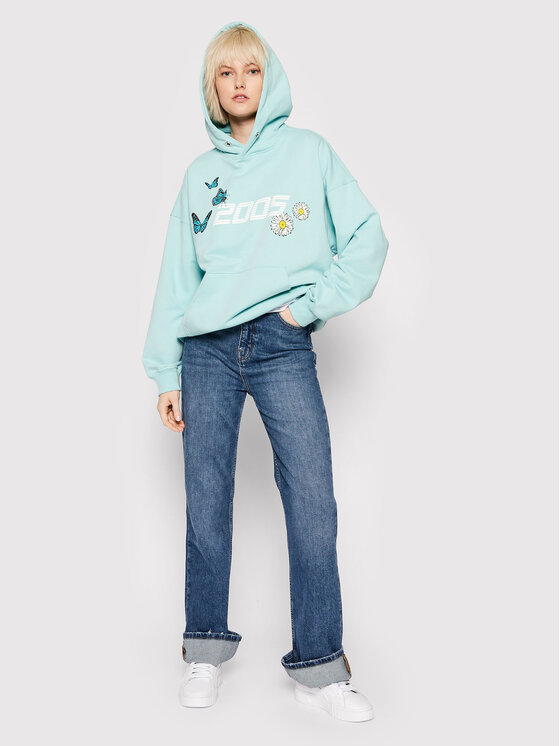 Felpa Unisex Garden Verde Relaxed Fit
