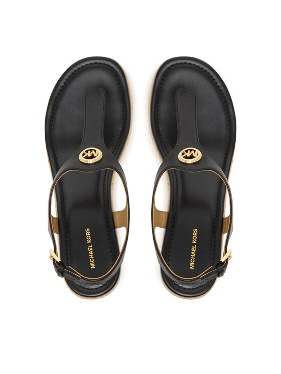 MICHAEL Michael Kors MICHAEL Michael Kors Espadrilky Val Thong Wedge 40S6VAMS1L Černá