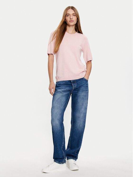 Fransa Fransa Majica Clia 20614192 Ružičasta Regular Fit