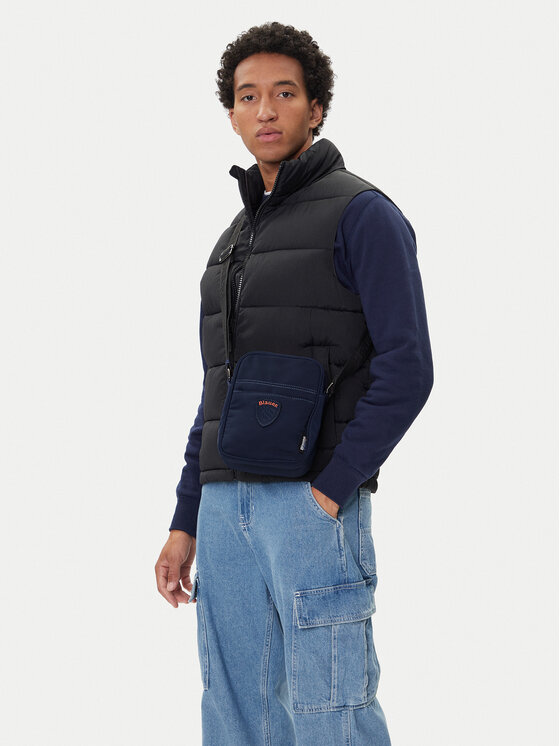 Blauer Blauer Umhängetasche S5FORT04/STR Dunkelblau