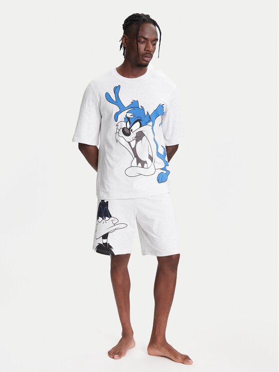 United Colors Of Benetton United Colors Of Benetton Pidžama 30964P02V Siva Regular Fit