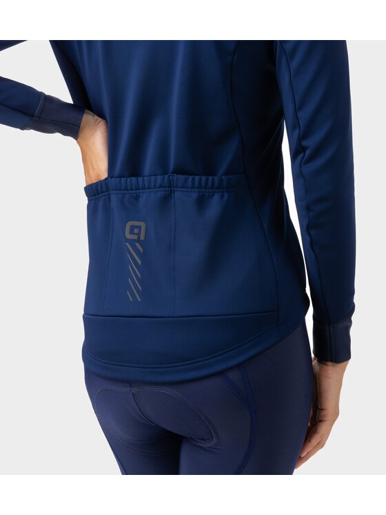 Alé Cycling Alé Cycling Bluza Solid Fondo Plus Granatowy Regular Fit